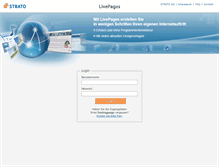 Tablet Screenshot of livepages.de
